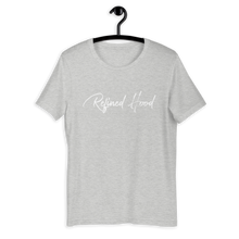 Refined Hood Short-Sleeve Unisex T-Shirt white lettering