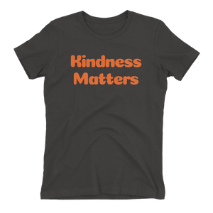 Kindness Matters Fitted Boyfriend Women's t-shirt